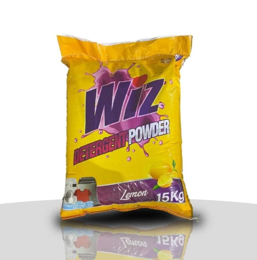 – Wiz Detergent Powder 15 KG - Washing Powder