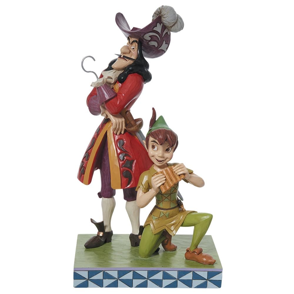 Enesco Jim Shore Peter Pan & Captain Hook Figurine
