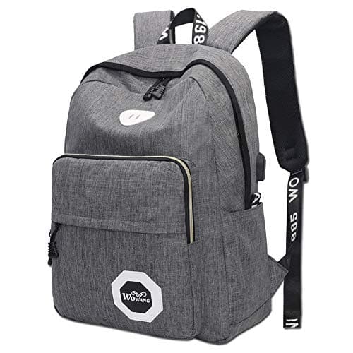 Laptop Backpack Anti Theft Travel Backpack with USB Charging Port Water Resistant School College Computer Bag for Women and Men