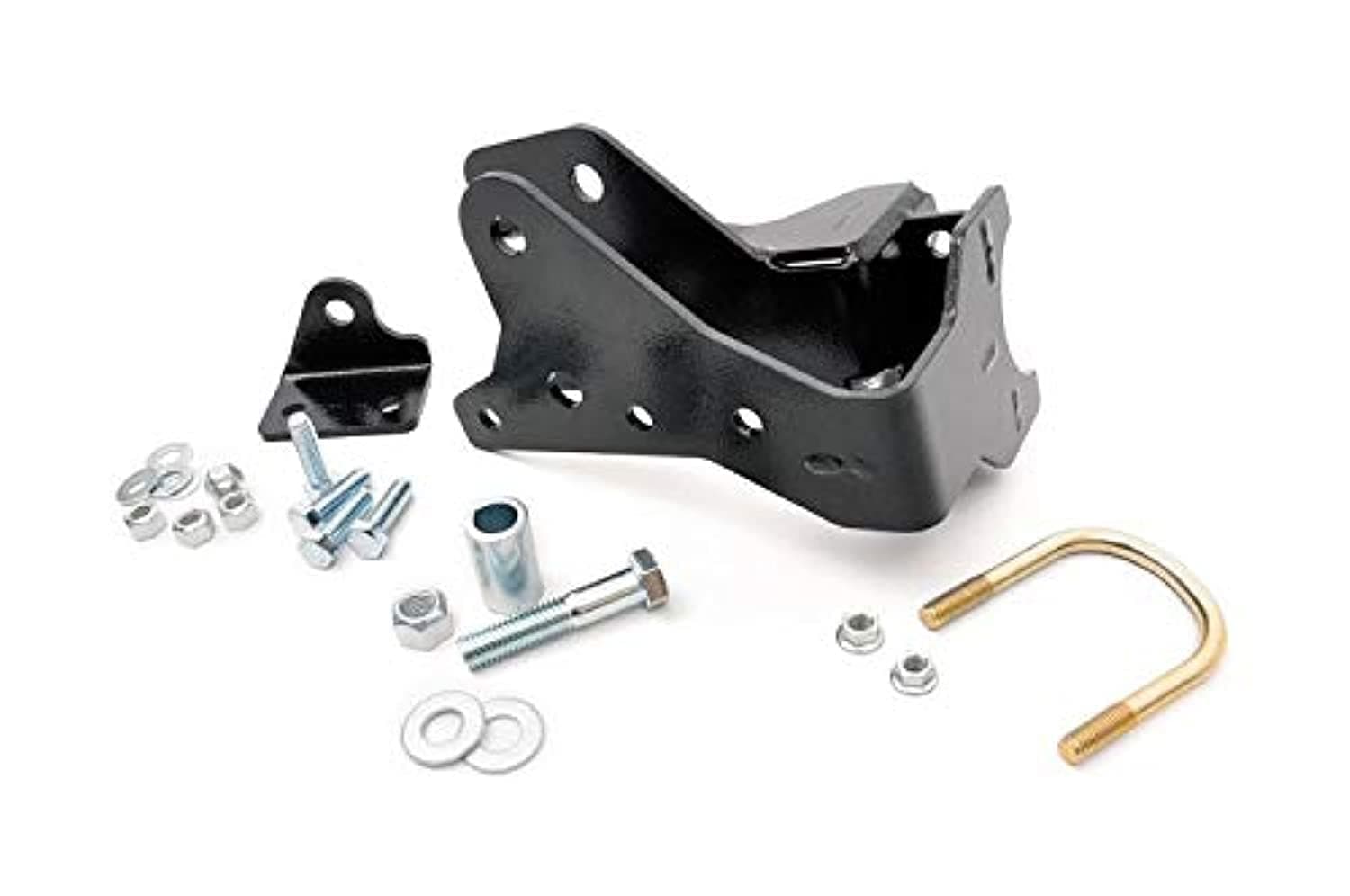 Rough Country 1118 Front Track Bar Bracket compatible w/ 2007-2018 Jeep Wrangler JK w/ 3.5-4" Lift