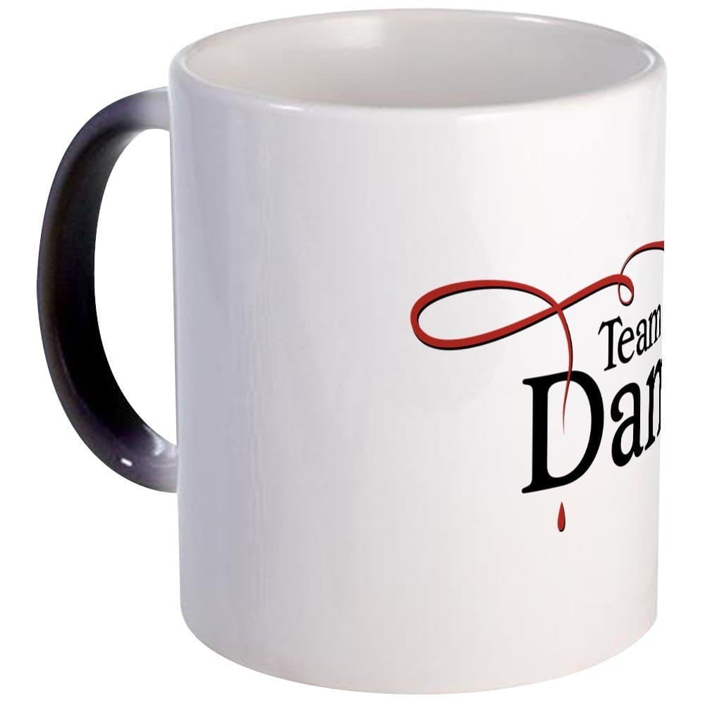 Vampire Diaries Team Damon - Unique Coffee Mug, 11oz Coffee Cup