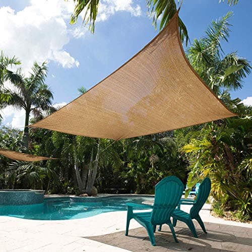 Sol Armor AS.25 Square Shade Sail, 10', Canyon