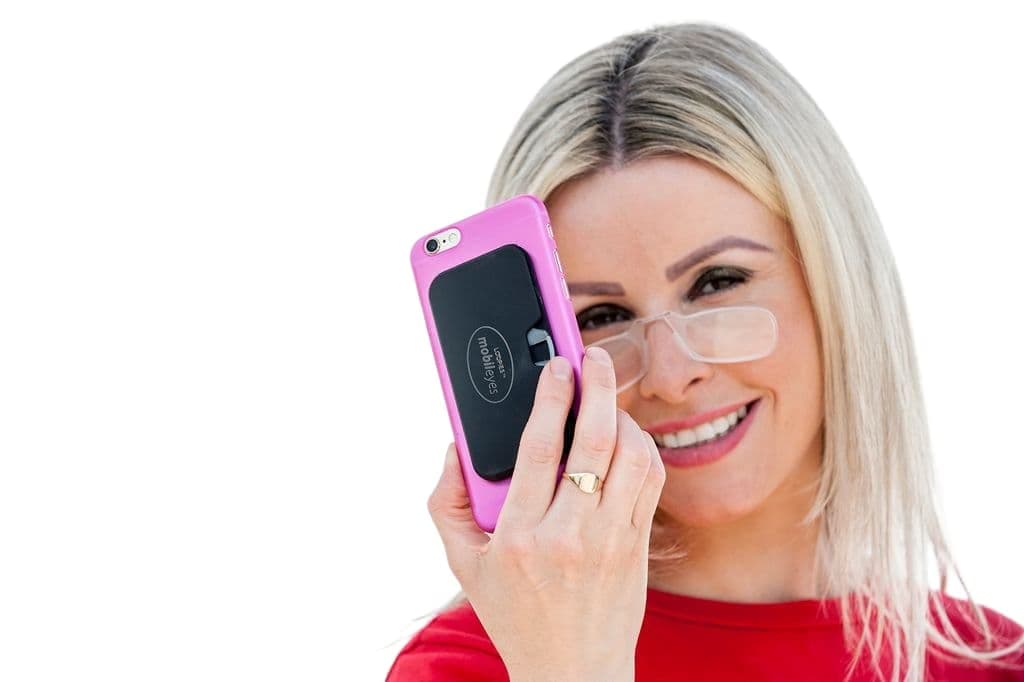 LoopiesMobileyes Pince Nez Ultra Thin and Light Reading Glasses