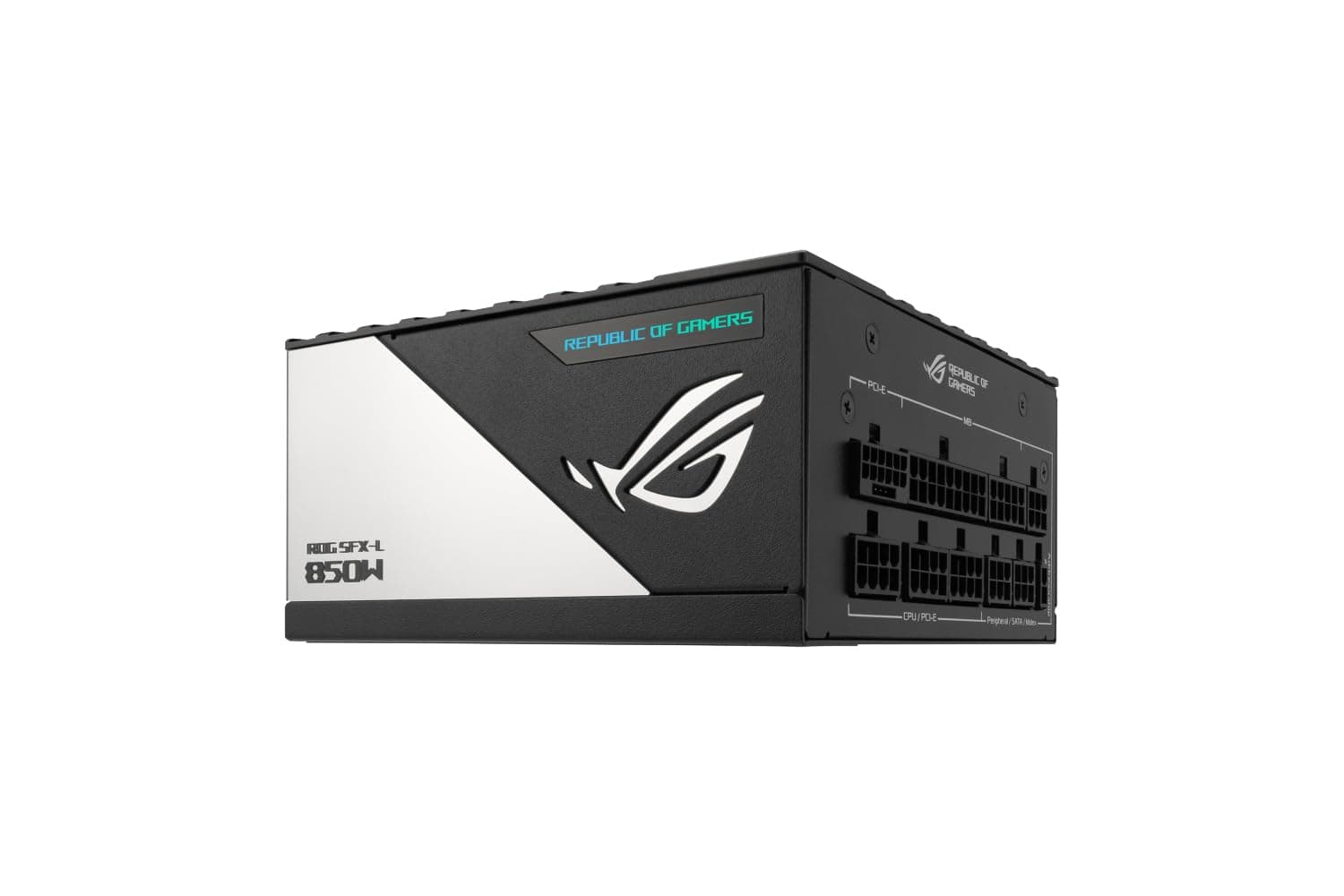 ASUS ROG Loki SFX-L 850W Platinum (Fully Modular Power Supply, 80+ Platinum, Lambda A Certified, 120mm PWM ARGB Fan, Aura Sync, ATX 3.0 Compatible, PCIe 5.0 Ready, 10 Year Warranty) Black
