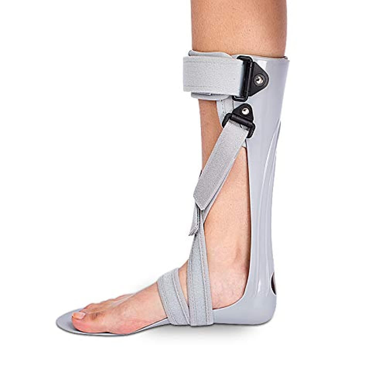Drop Foot Support Splint - Ankle Foot Orthosis Support - AFO Brace for Foot Drop, Plantar Fasciitis & Achilles Tendonitis,Right,L