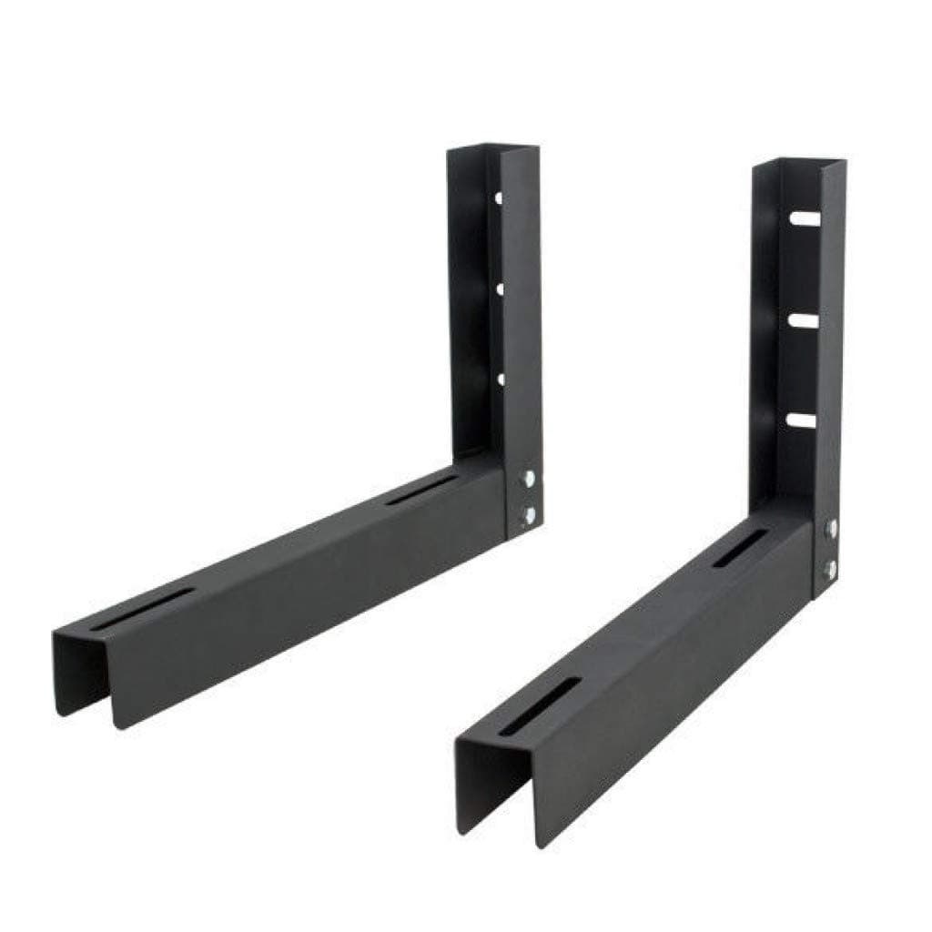 Ares Vision Heavy Duty 18" x 18" x 5" DVR/PC Security Lock Box 16 Gauge with Exhaust Fan (L-Bracket, Black)