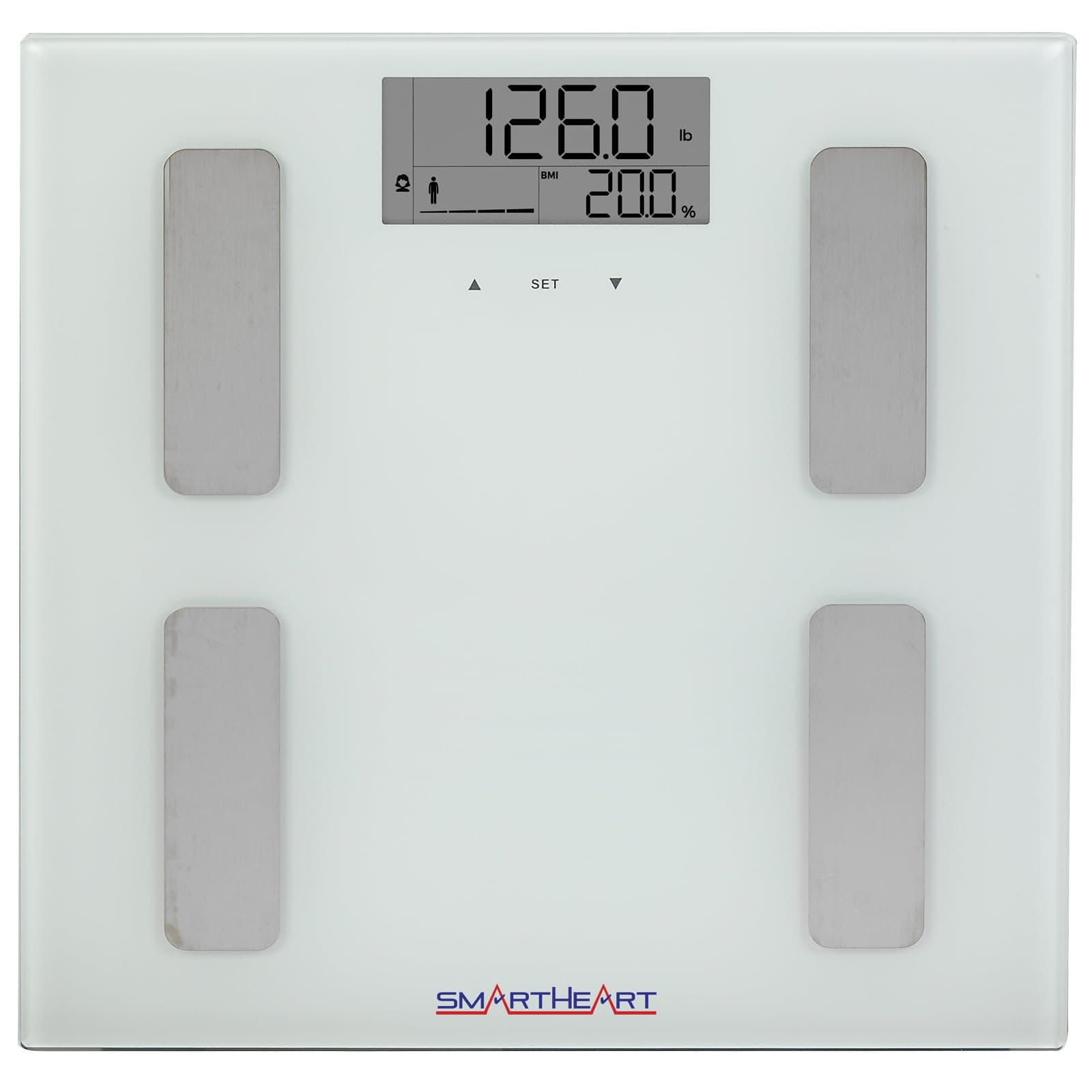 Digital Body Composition Scale | 440 lbs / 200 kg Capacity | BMI | Bone Mass | Body Water Fat and Muscle Mass