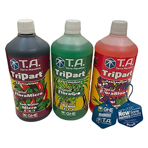 GHE Tripart 3 Liters Complete Softwater Plant Feed Solution for FERTILIZER