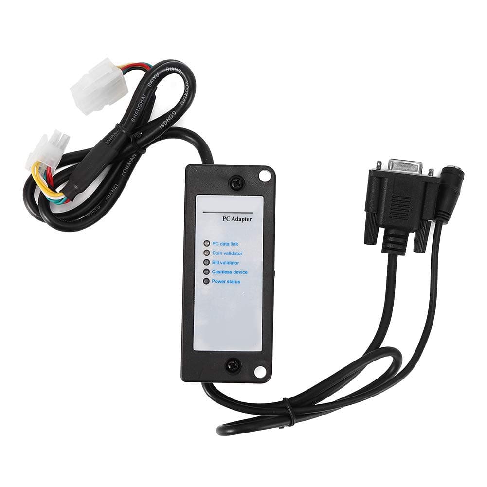 125 MDB Payment Device to PC Converter, RS232 Adapter Bill Acceptor Computer Serial Port Transfer Box Comes with Cables, for Connecting MDB Receivers