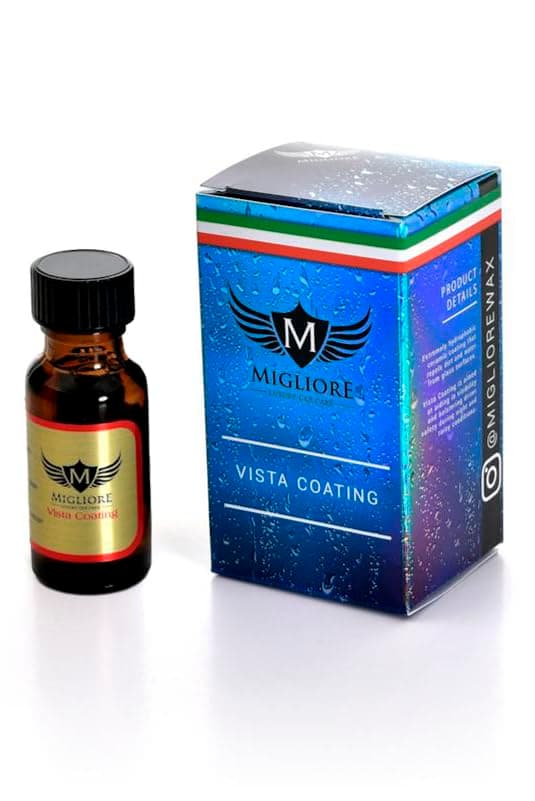 Migliore Vista Coating: Long Lasting Ceramic Windshield & Glass Coating!