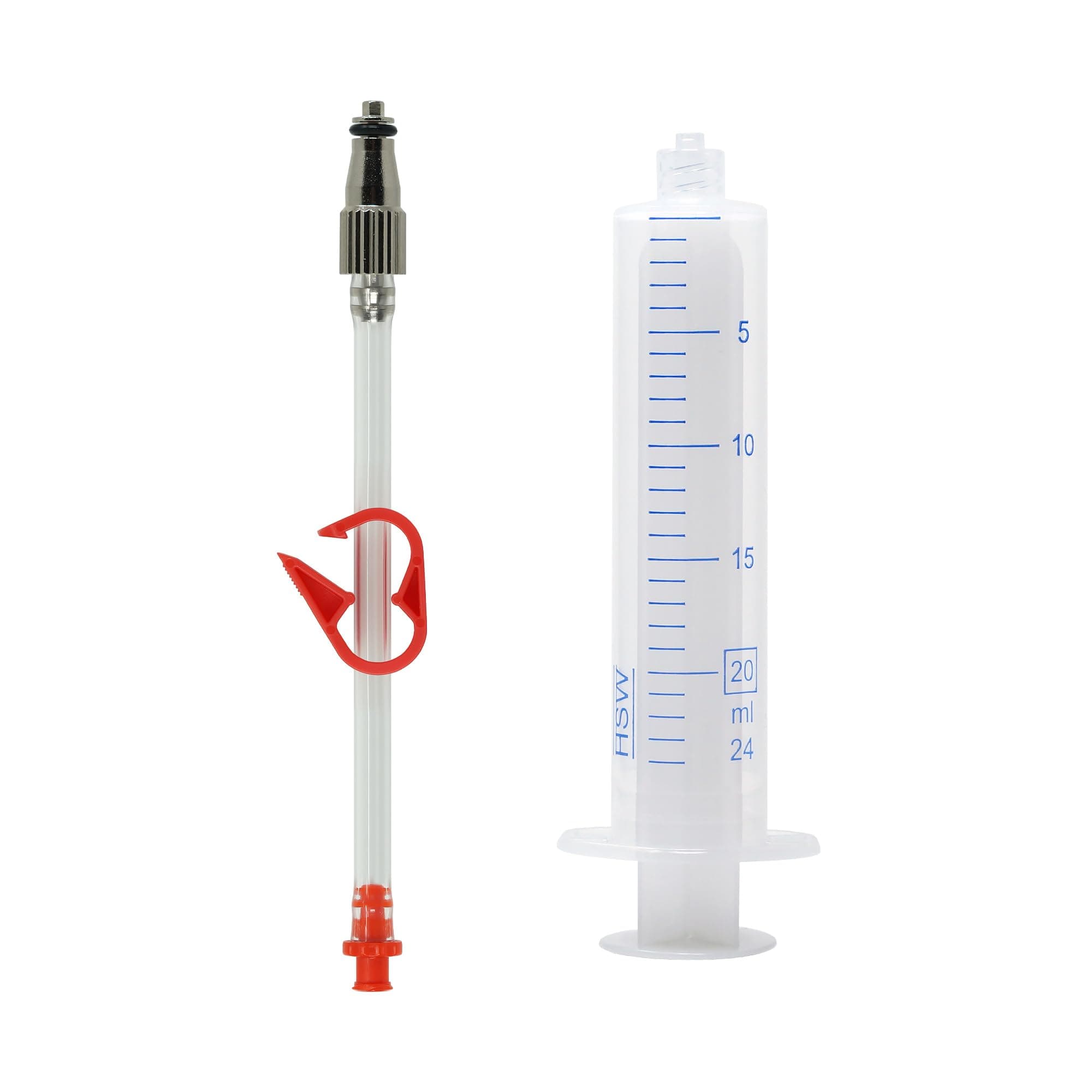 Bleed Tool for Reverb 1x Remote Seat Post Lever - Bleeding Edge Compatible - Requires RockShox Reverb Bleed Kit - Includes 30ml Locking Syringe