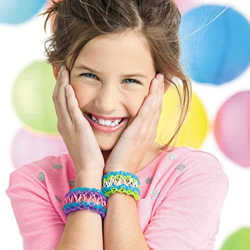 Rainbow Loom: Key Solids Rubber Band Set, 4,200 Loom Bands Included, Multicolor