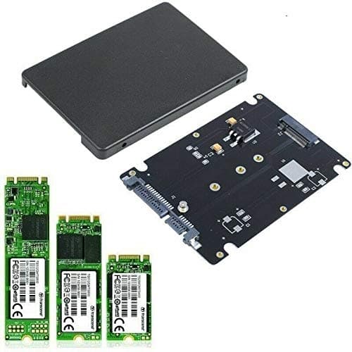 Multibao M.2 NGFF SSD to 2.5 inch SATA Adapter Card 8mm Thickness Enclosure B & M Key SATA Based NGFF SSD Converter to 2.5 Inch SATA 3.0 Card