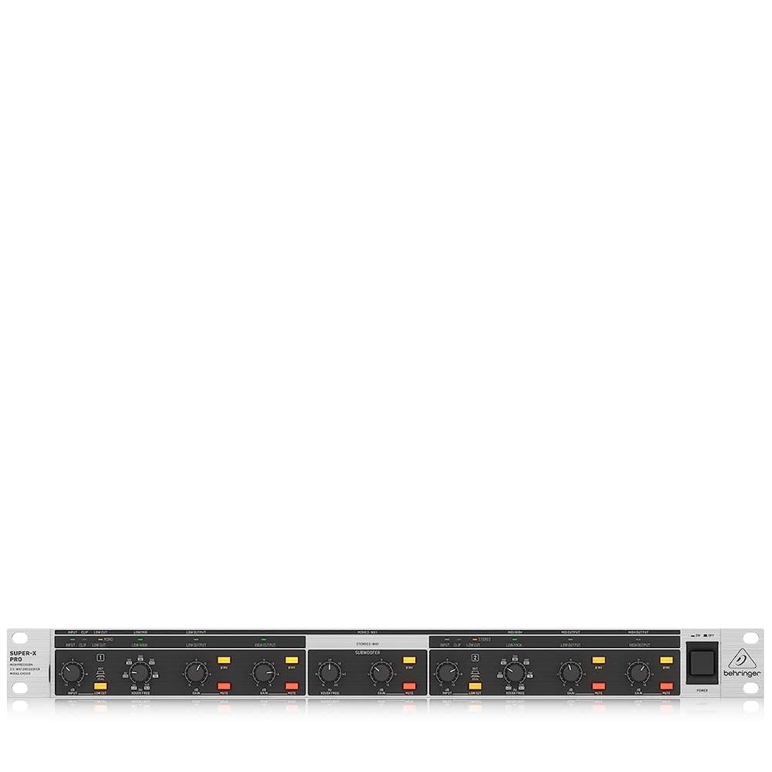 Behringer Super-X Pro CX2310 High-Precision Stereo 3-Way Crossover