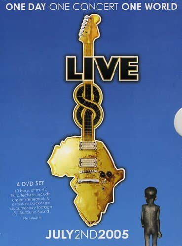 live aid 8 july 2nd 2005 (uk) 4dvd box set dvd Italian Import
