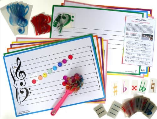 Staff Slates Pack - by Michiko Yurko