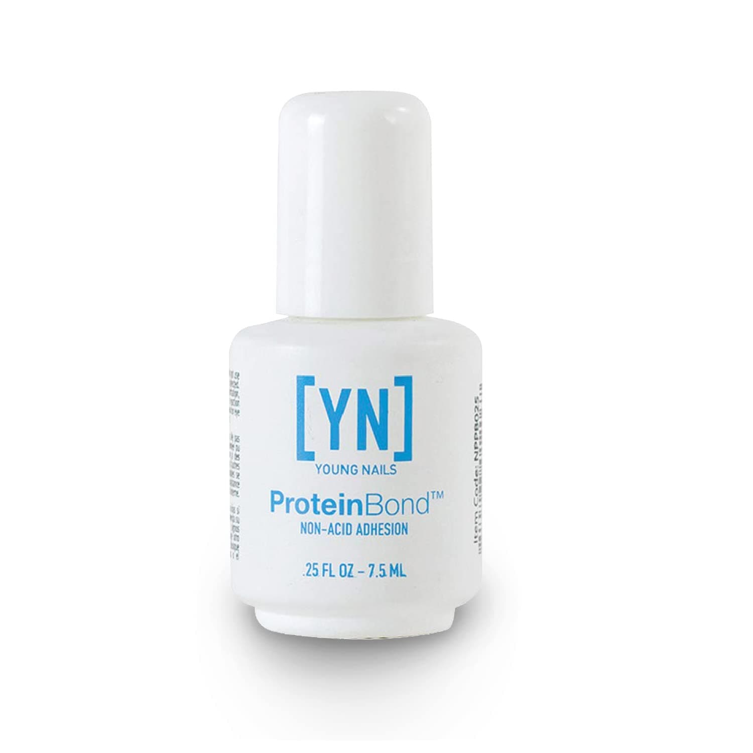 Young Nails Protein Bond Nail Prep + Quick Dry Gel Anchor, Polish + Acrylic Keratin Bonder, .25 Fl Oz, Single White