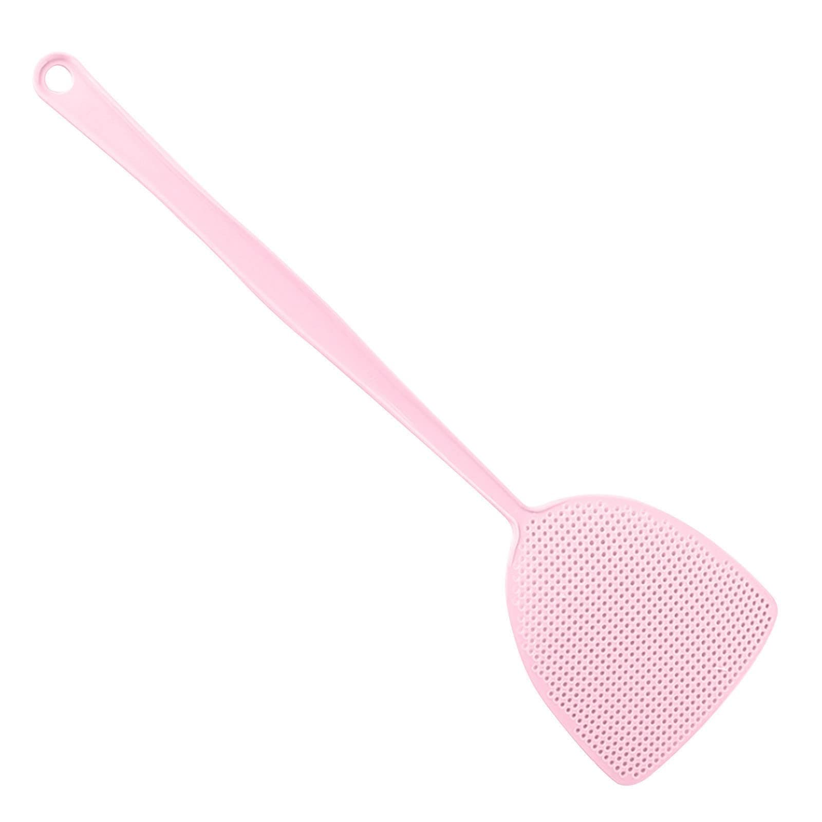 Fly Swatter, Colorful Plastic Lightweight Flexible Long Handle Flyswatter, Indoor and Outdoor Cute Swatters House Flyswatter, Easy to Use Deals of The Day Sales Today Clearance