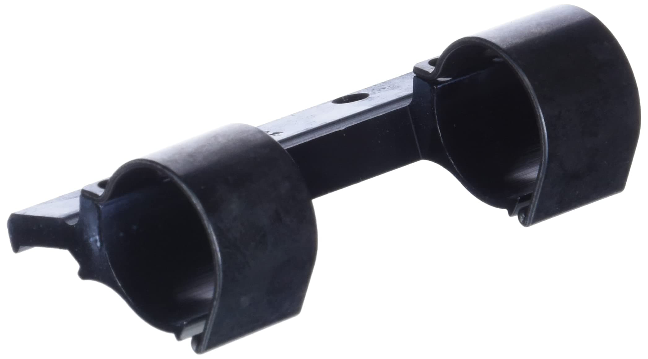 WEAVERSide Mount Base - 1-Inch High Bracket and Rings, Gloss Black