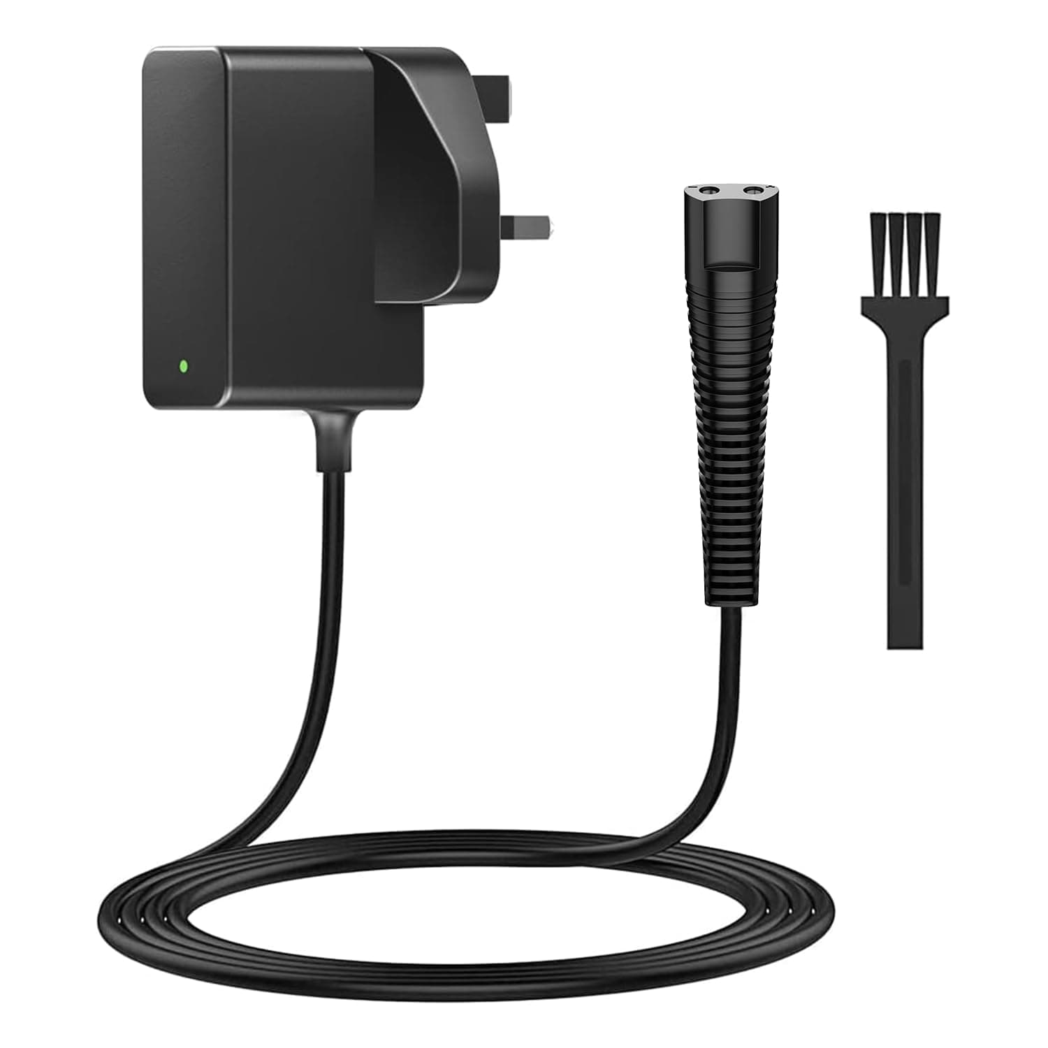 BERLS Shaver Charger for Braun Trimer Beard Series 9 7 5 3 1, 12V Electric Razor Replacement Adapter Power Cord 310s, 350cc-4, 3900CC, 760CC, 790CC, 340s, 5190cc, 5210, 5018S, 9390cc, 9095cc etc