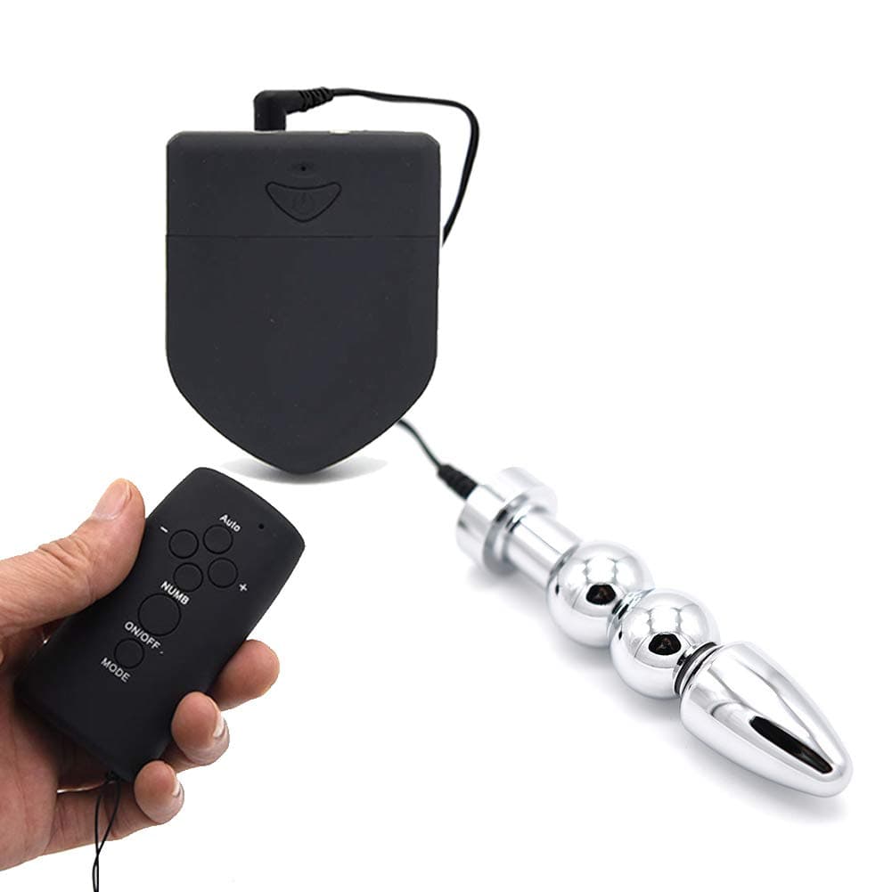 TCFAFAESTIM Wireless Remote Black Electro Device Stimulation Estim Electric Kit