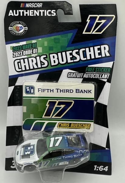 MatchboxNascar Authentics Chris Buescher 2023 Wave 1
