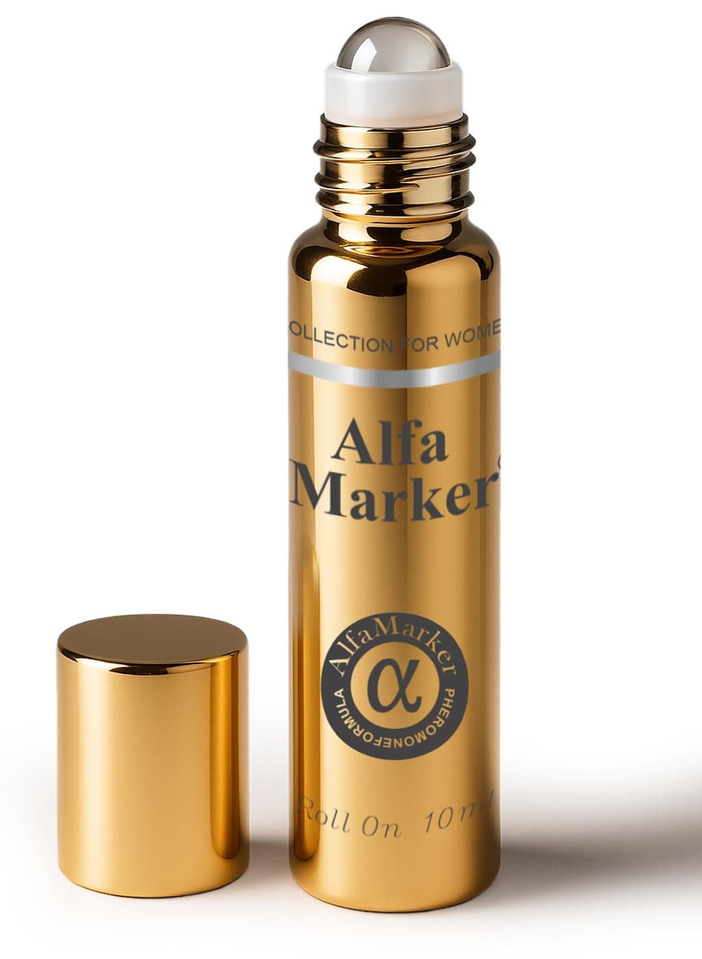 Perfume for Women with Pheromones - Rollon 10 ml Premium Long Lasting Fragrance - Original Perfumes for Woman