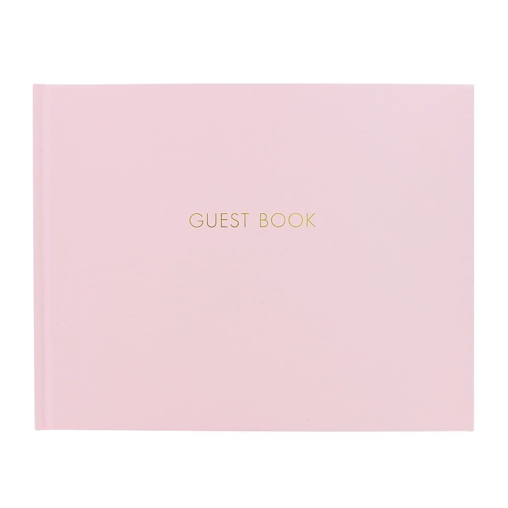 Paperchase Pink wedding guest book