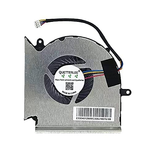 Replacement New GPU Cooling Fan for MSI GE63 GL63 GV63 GP63 GP73 GE73 GL73 GE63VR GE63VR-7RE GE63VR-7RF GE73VR GE73VR-7RE GE73VR-7RF MS-16P1 16P7 MS-17C1 Series Fan PAAD06015SL N384 Fan
