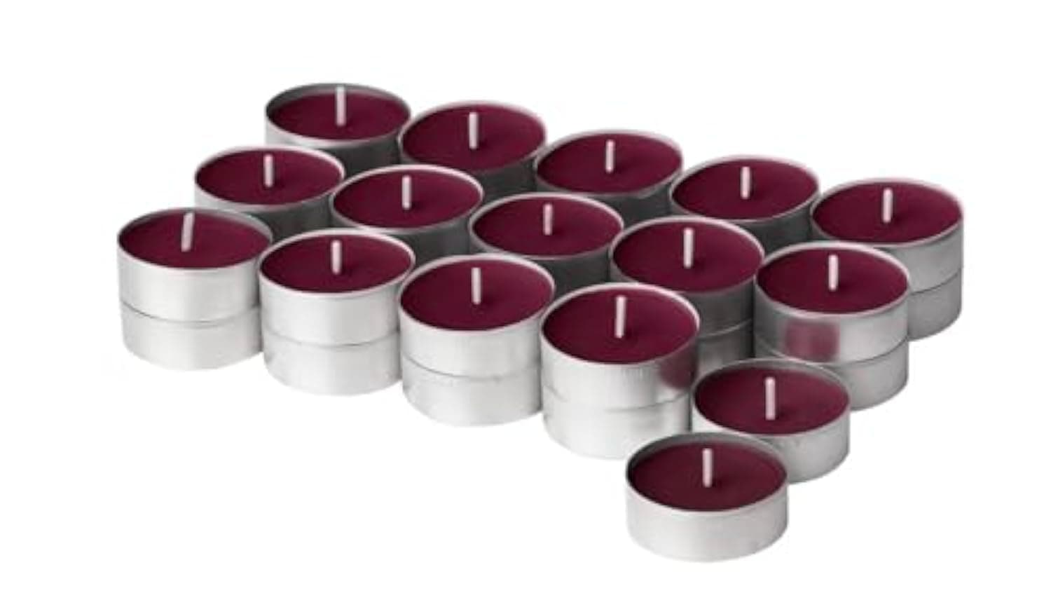 Sinnlig Scented Tealight, Sweet Berries, Red - 30 Pack