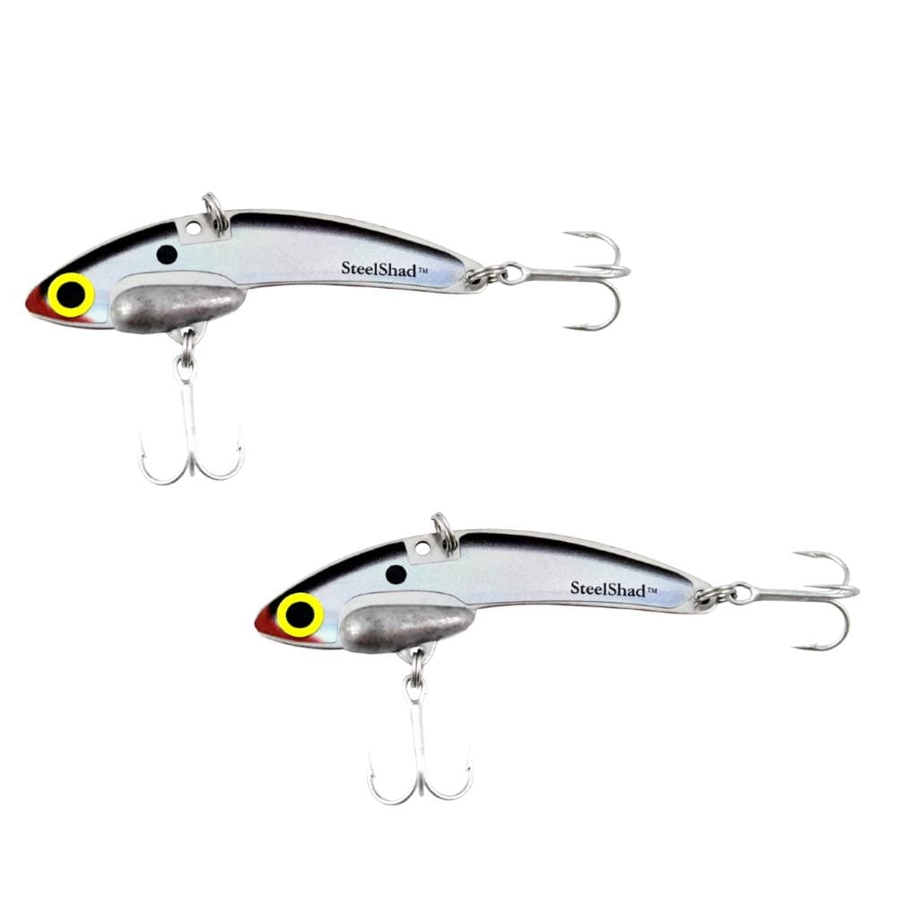 Mini Series (1/4 oz) - 2 Pack - Lipless Crankbait for Freshwater Fishing - Perfect for Ice Fishing, Pan Fishing, Crappie, Walleye and Bass