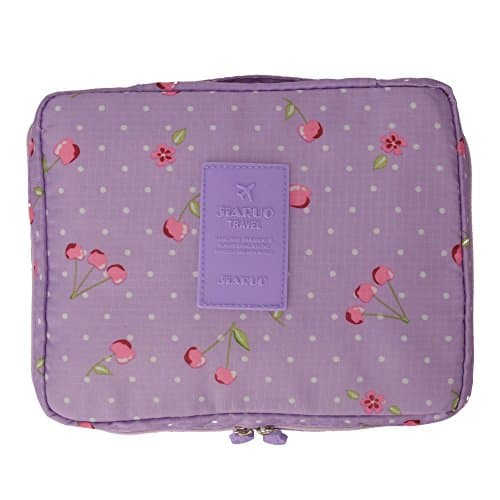 JIARUO Multi-function Makeup Cosmetic Bag Toiletry Travel Kit Organizer