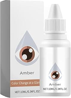 Innovative Eye Brightening Drops:Vision Products Dry Eye Relief Products Advanced Formula to Lighten & Change Your Eye Color, Relieves strain, 6 Fashionable Shades Including (Brown)