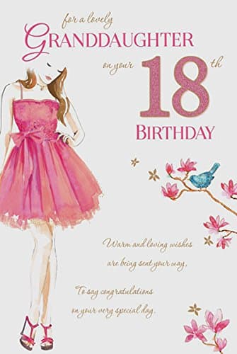 Granddaughter 18th Birthday Card