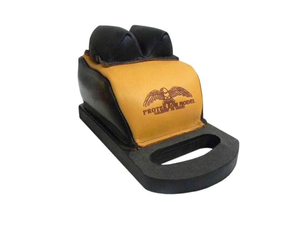 Protektor Model Deluxe BB Rear Bag 3/8" Bunny Leather Ears with Carry Handle