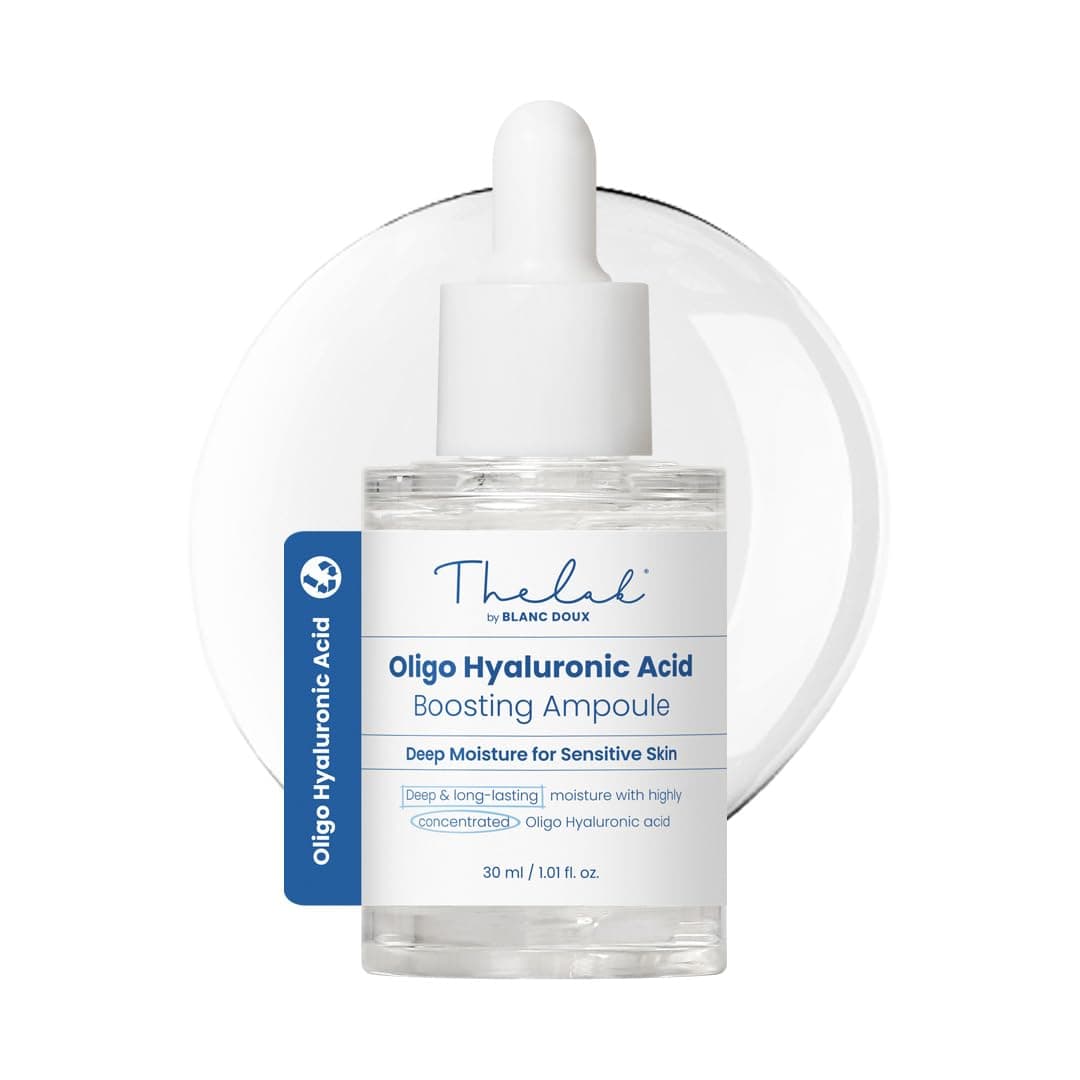 Hyaluronic Acid Deep Hydrating Essence Ampoule Serum 1.01 fl. oz. VEGAN Certified Deeply Hydrating Moisturizer for Face | with Dry Sensitive Acne Prone Skin | Fine Lines