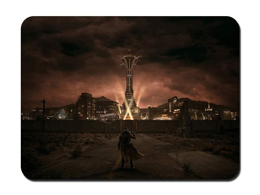 Fallout New Vegas Mouse Pad Gaming Mouse Pad Non-Slip Mouse Pad (10.24"x8.27")