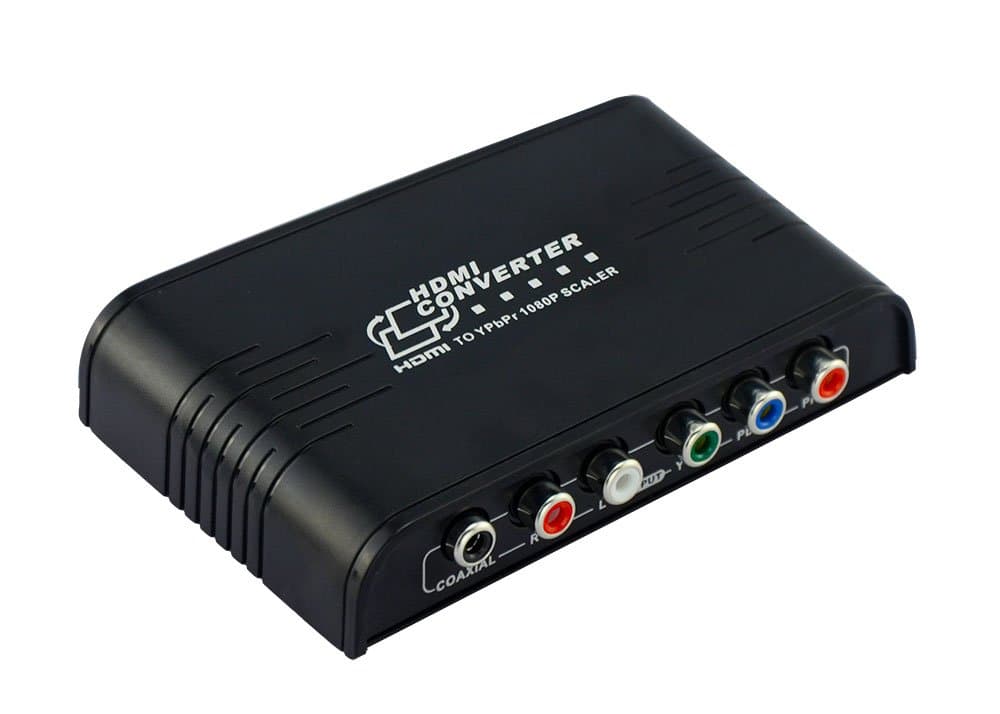 E-More HDMI to 1080P Component Video (YPbPr) Scaler Converter Supporting Coaxial Audio Output(Type1)