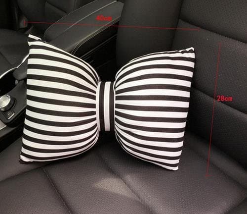 DMMSS Four Seasons General Motors ' Head Stripe Bow Head Neck Pillow Waist Suit , 5