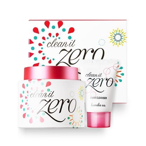 BANILA CO Clean It Zero (SET), Cleansing Balm 180ml, Foam Cleanser 30ml, Paraben Free