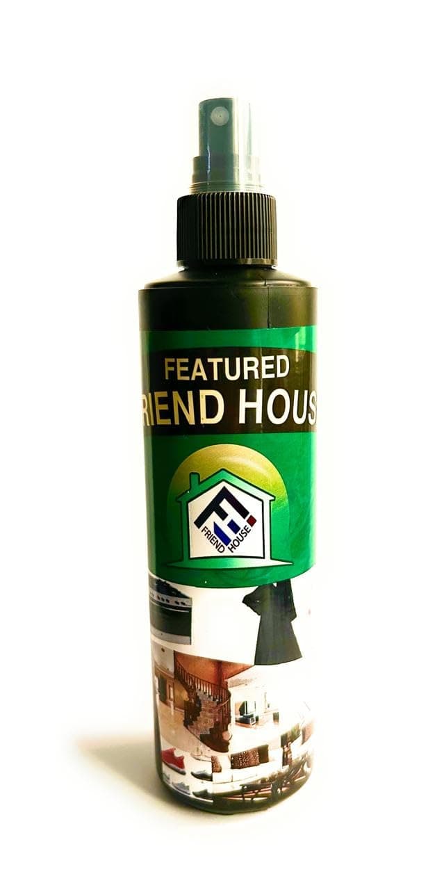Friend House All Purpose Stain Remover 250ml - Powerful Multi-Surface Cleaner for Clothes, Abaya, Carpet, Upholstery, Fabric, Marble, Kitchen, Shoes, Furniture, Car, Glass, and More.