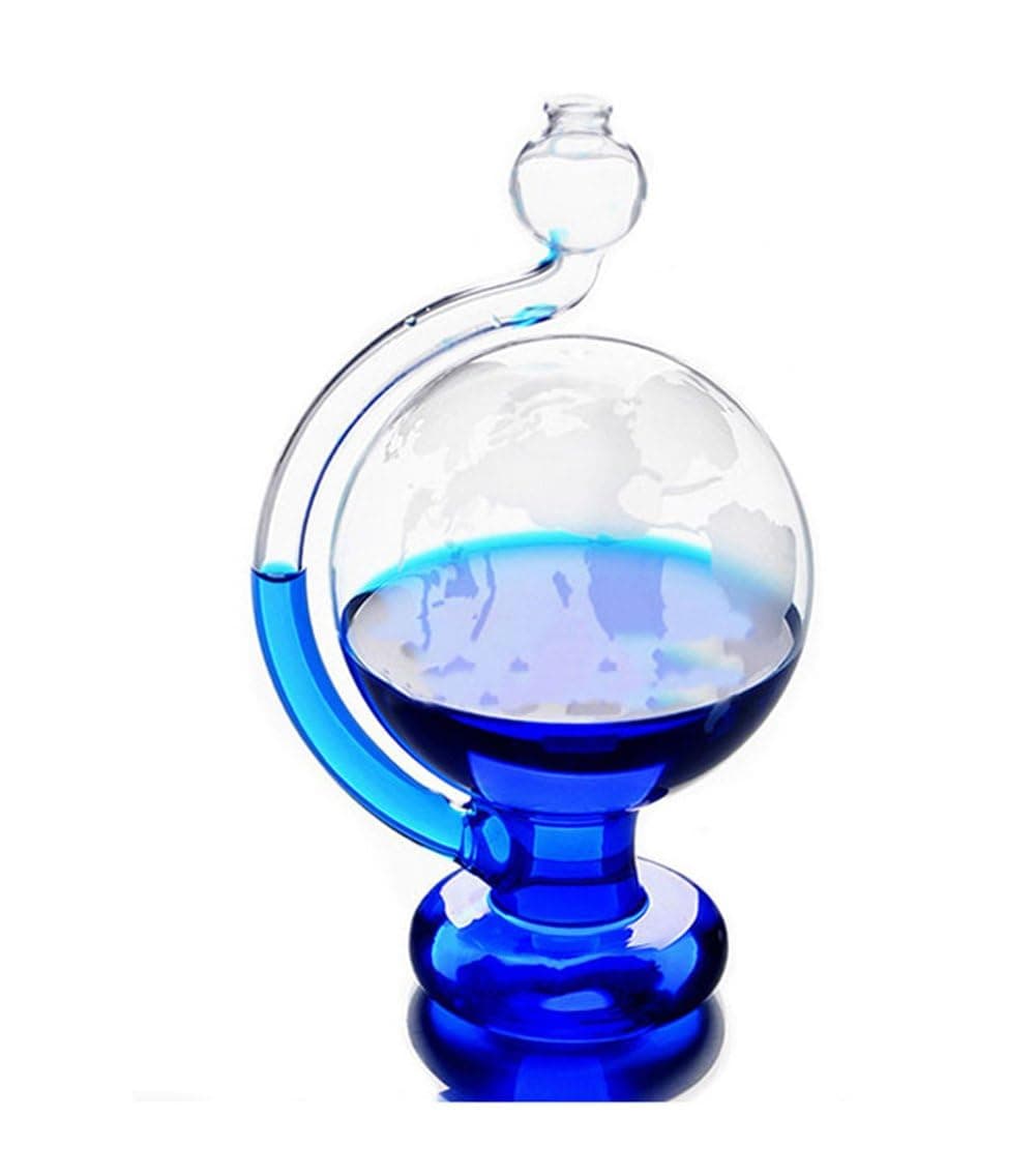 Storm Glass Forecaster Predicting Weather Forecasting Home Ornament Local Cool Monitor Bottle Visual Live Report Reporting Box Ball Indoor Desktop for Kids Toy
