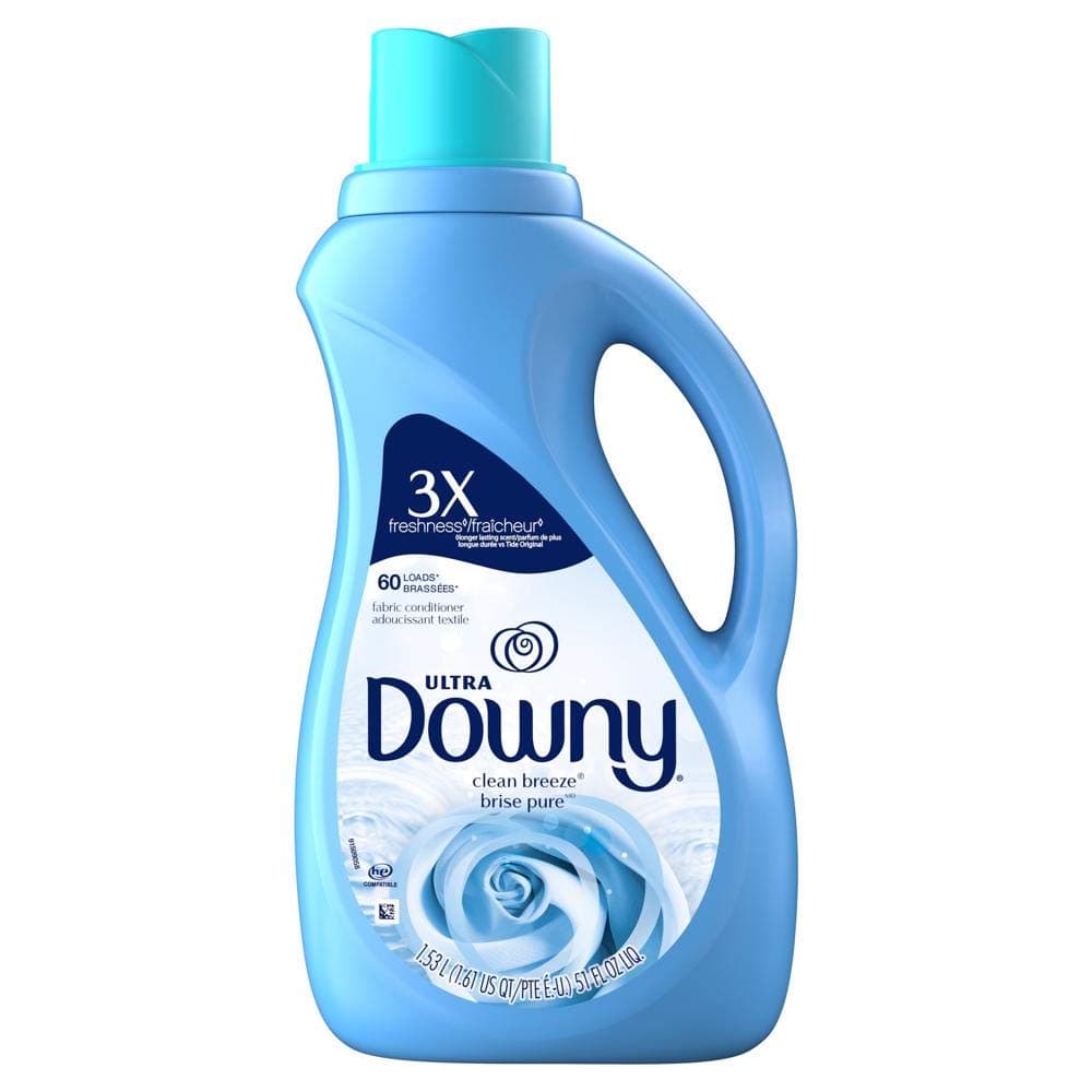 Downy Ultra Clean Breeze Fabric Softener - 60 Loads