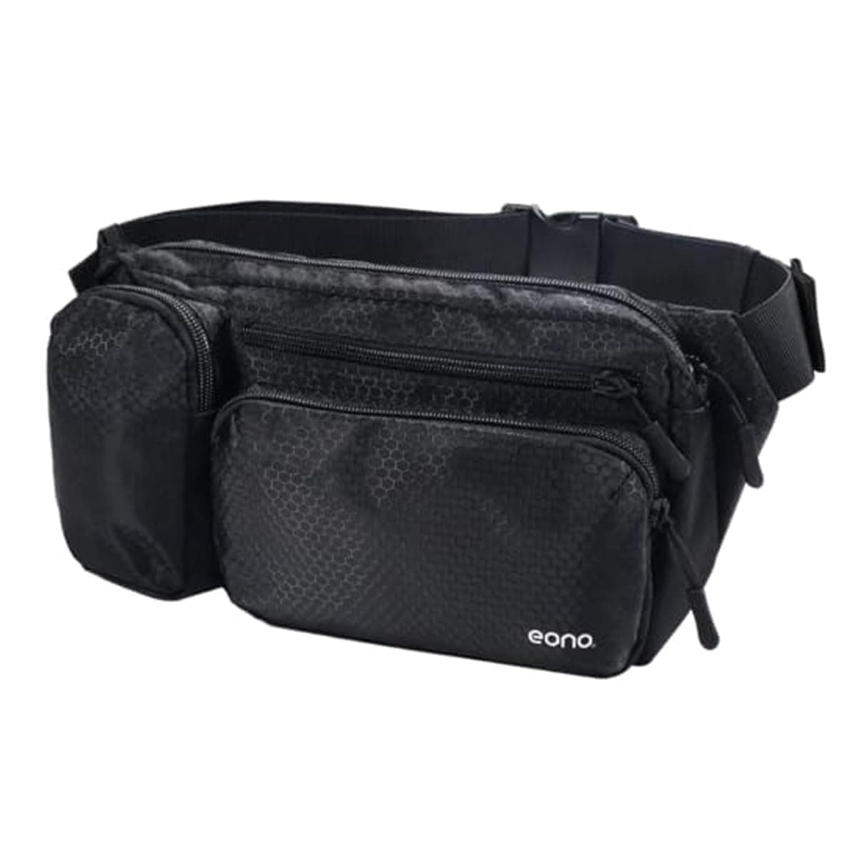 Eono Water Resistant Bum Bag with Multi-Pockets, Large Capacity Waist Fanny Pack for Hiking, Dog Walking, Travel & Outdoor Activities
