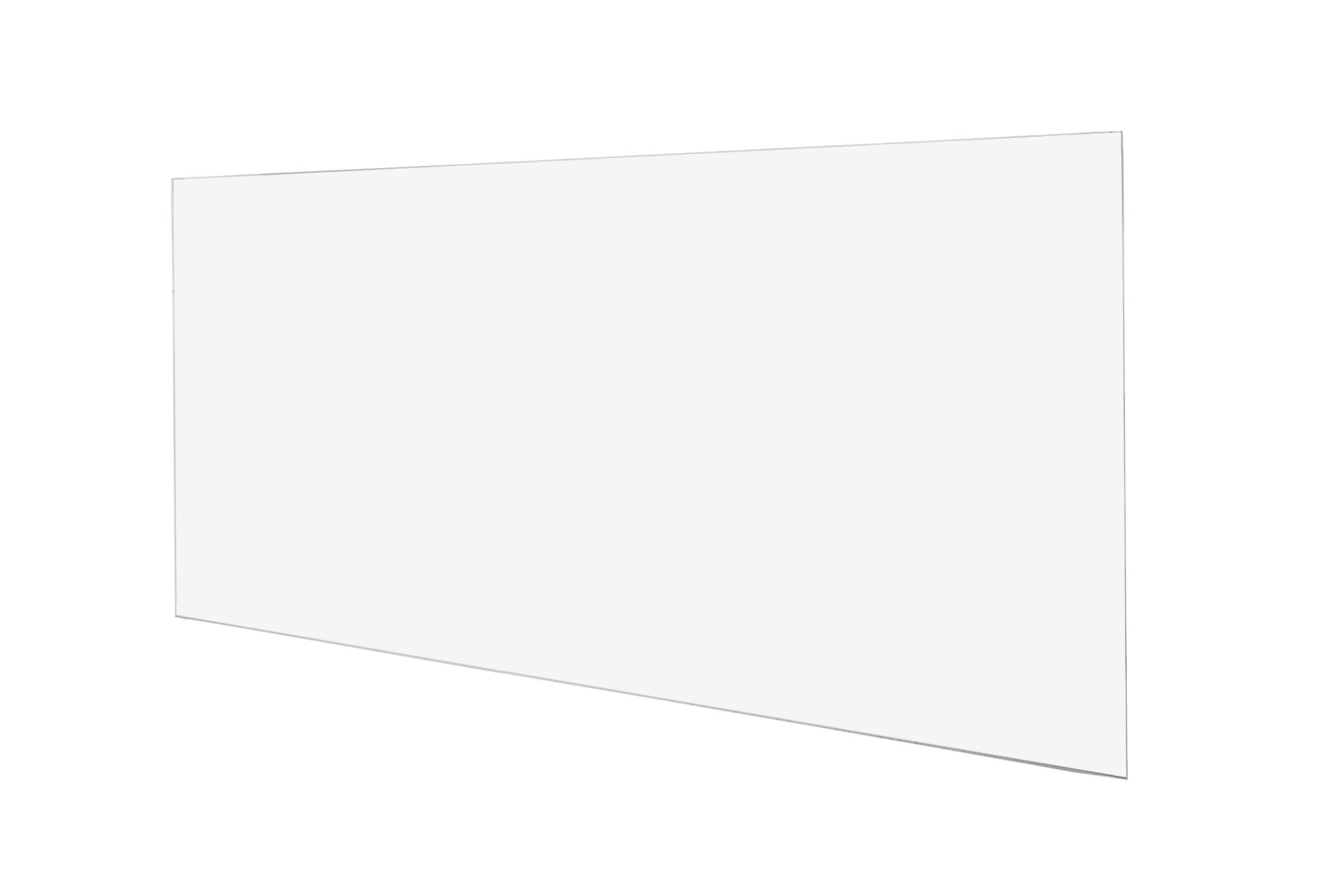 SIBE-R Plastic Supply - Clear Acrylic Plastic PLEXIGLASS Sheet - 1/8" 16"X32" + Free Cut to Size