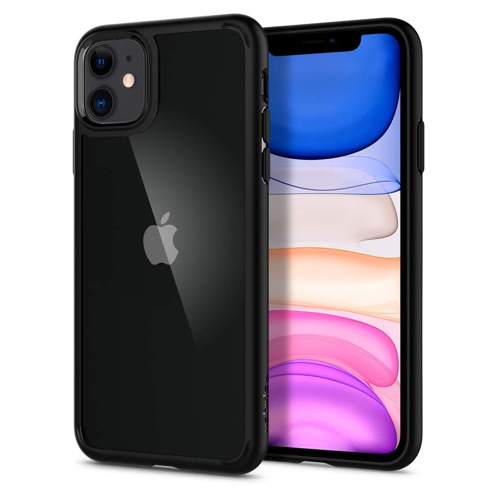 Spigen Compatible for iPhone 11 Case Ultra Hybrid - Black