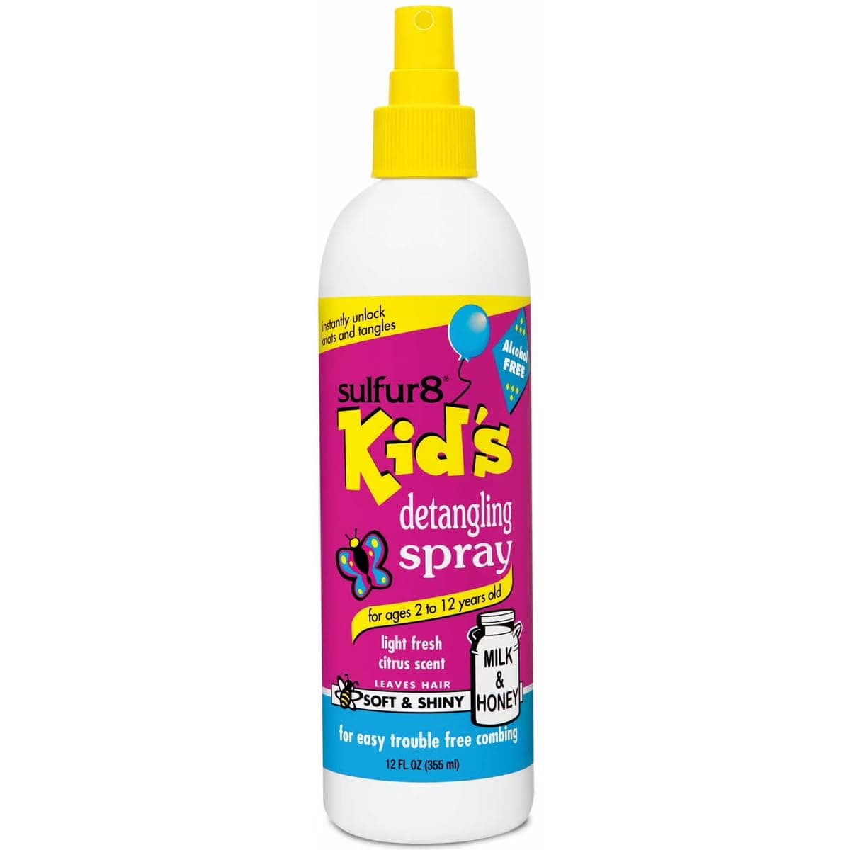 Sulfur 8 Kid's Detanging Spray 12 Oz.