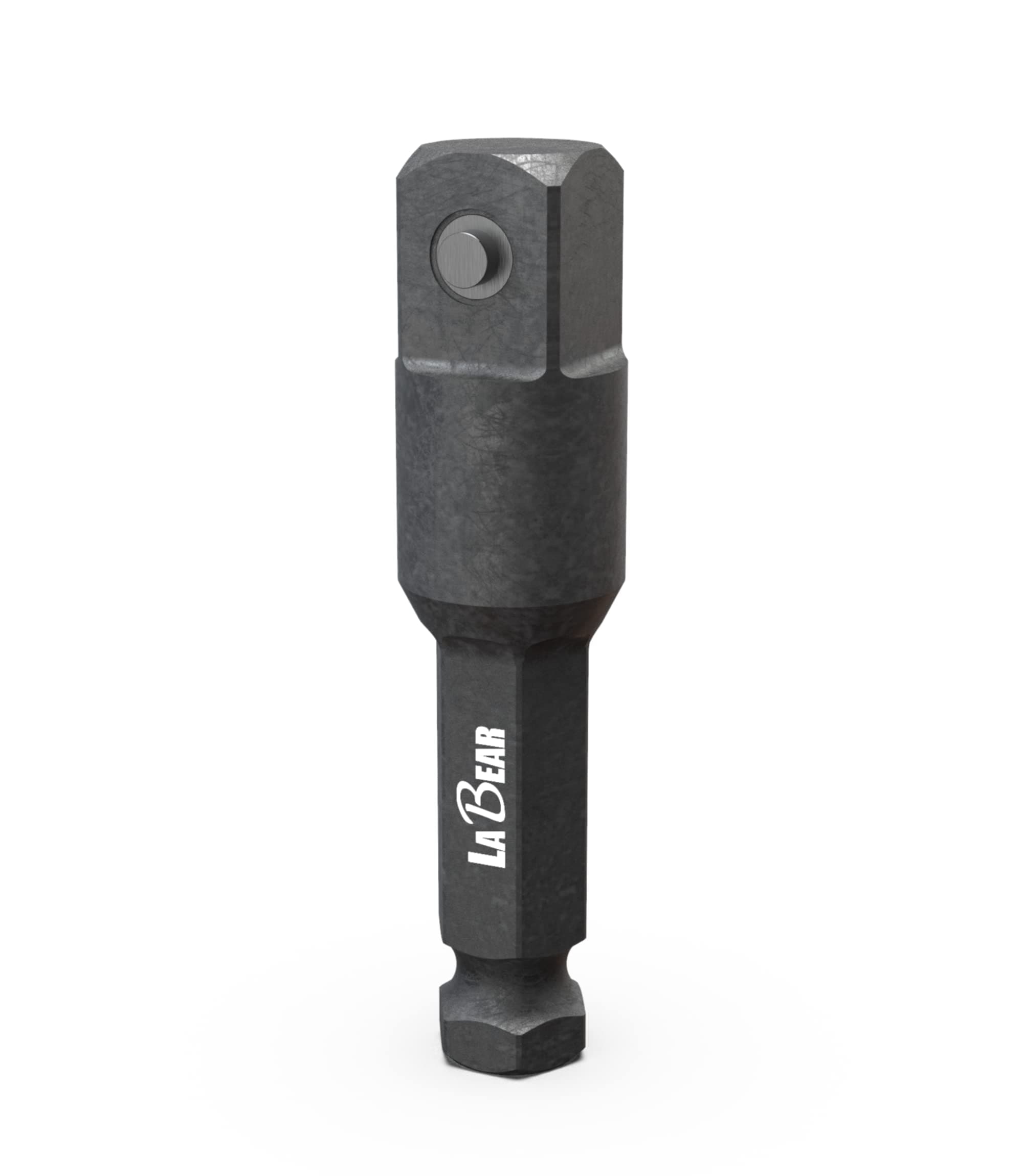 7/16 hex to 1/2 impact adapter, 7/16 impact driver, 1/2-Inch male square, works with a 7/16-Inch impact driver
