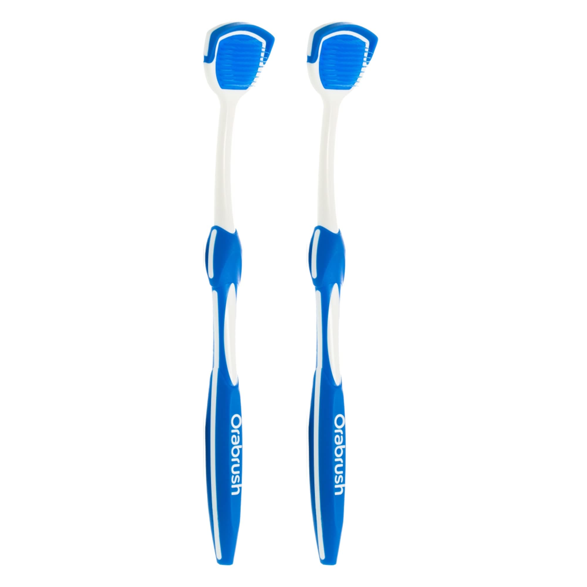 Orabrush Ultra Soft Bristles Tongue Cleaners, 2 Count