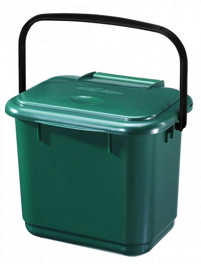 Straight 5 Litre Kitchen Caddy (Green, 5 litre)